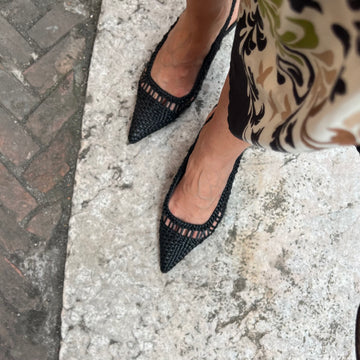 Slingback intreccio Lady