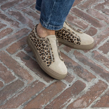 Slip-on Catena in cavallino