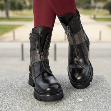 Stivaletto zip frontale Sara