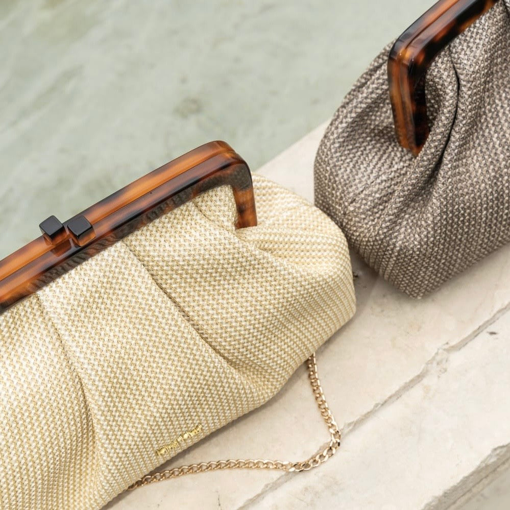 Borsa pasticcino Rafia