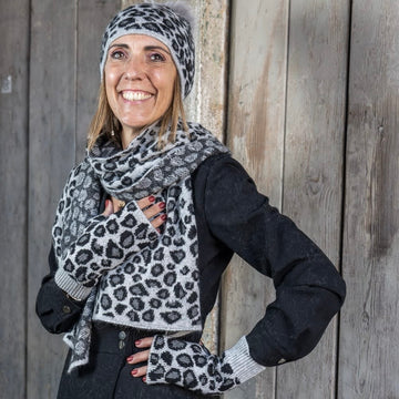 Sciarpa Maculata strass