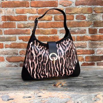 Borsa a spalla maculata