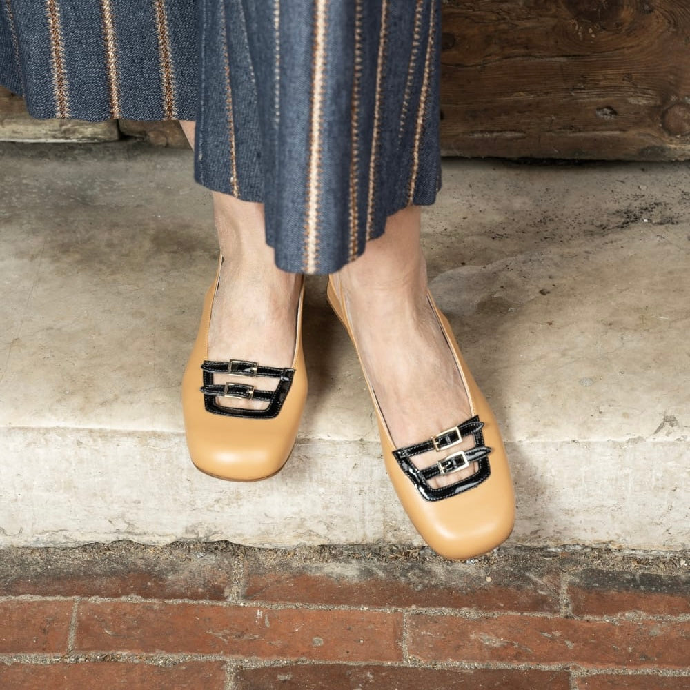 Slingback doppio cinturino Elvia