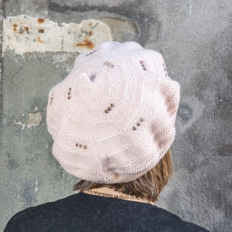 Cuffia a basco Strass