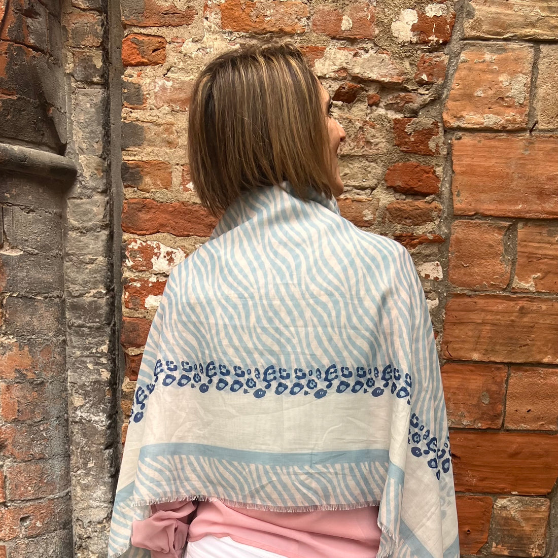 Foulard pashmina Maculato