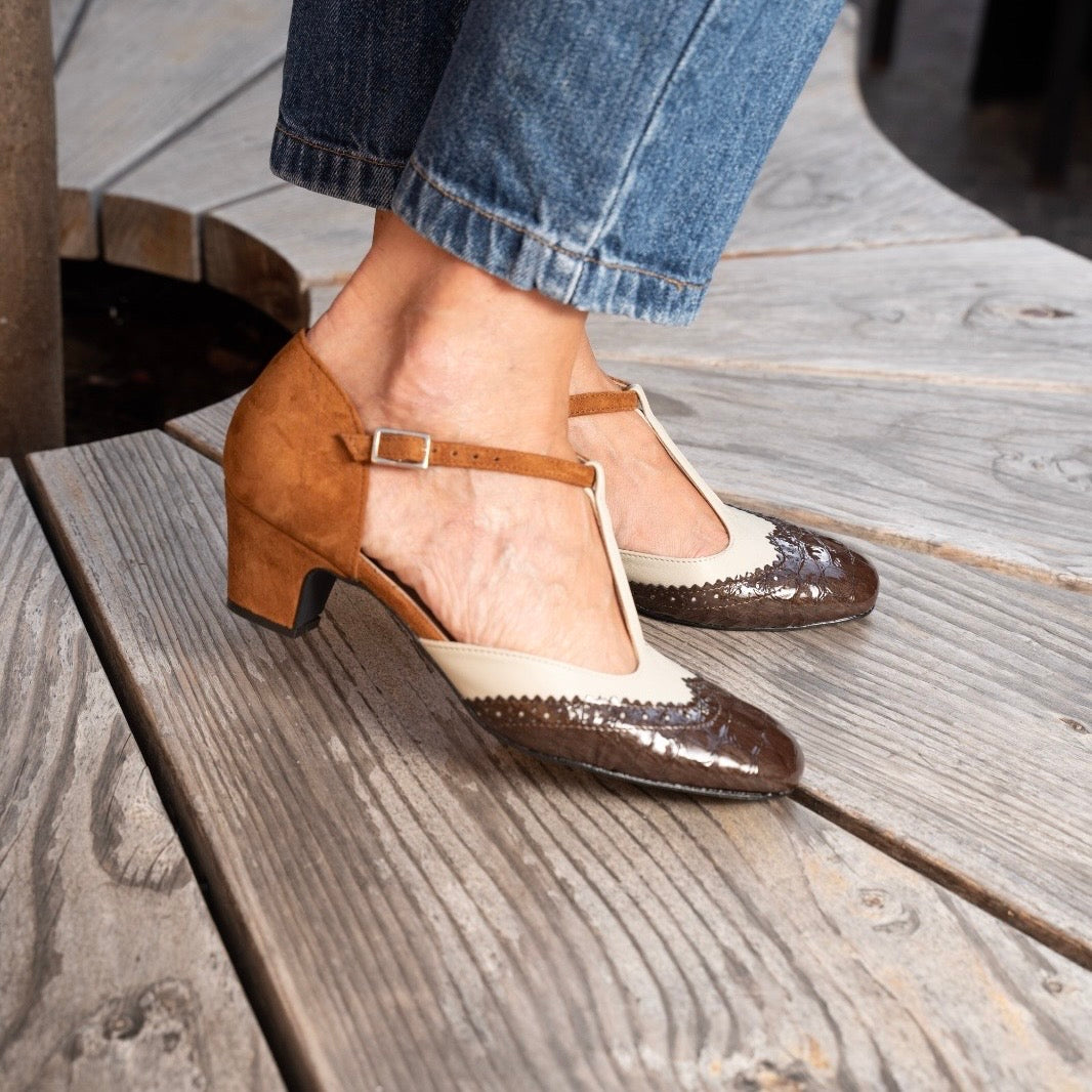 Scarpa t- bar Cocco
