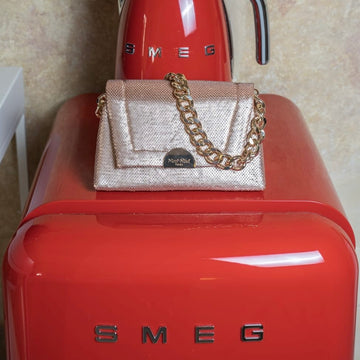 Borsa a mano paillettes