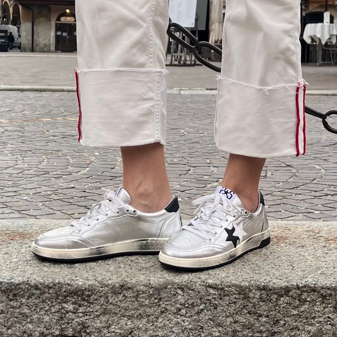 Sneaker 2Star Silver