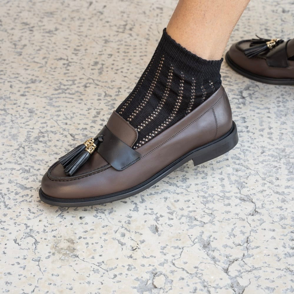 Mocassino bi-colore Beth