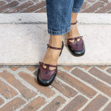 Scarpa doppio cinturino Rosina