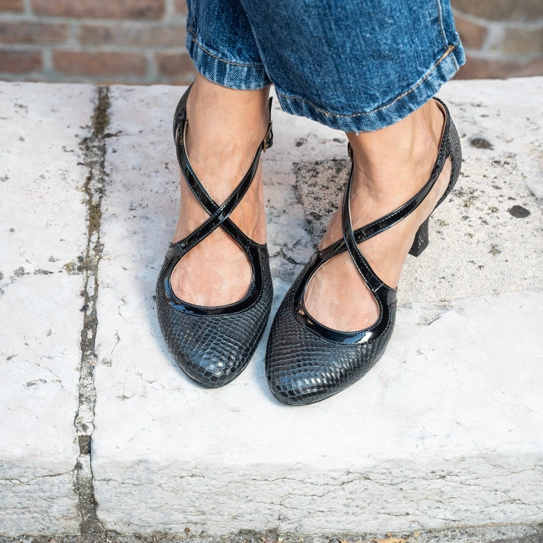 Scarpa incrocio Ambra